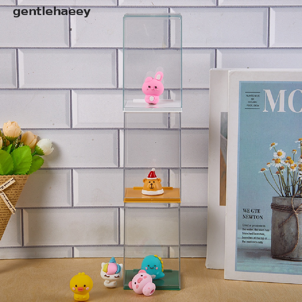 Hộp Trưng Bày Mô Hình Búp Bê Hoạt Hình Chống Bụi