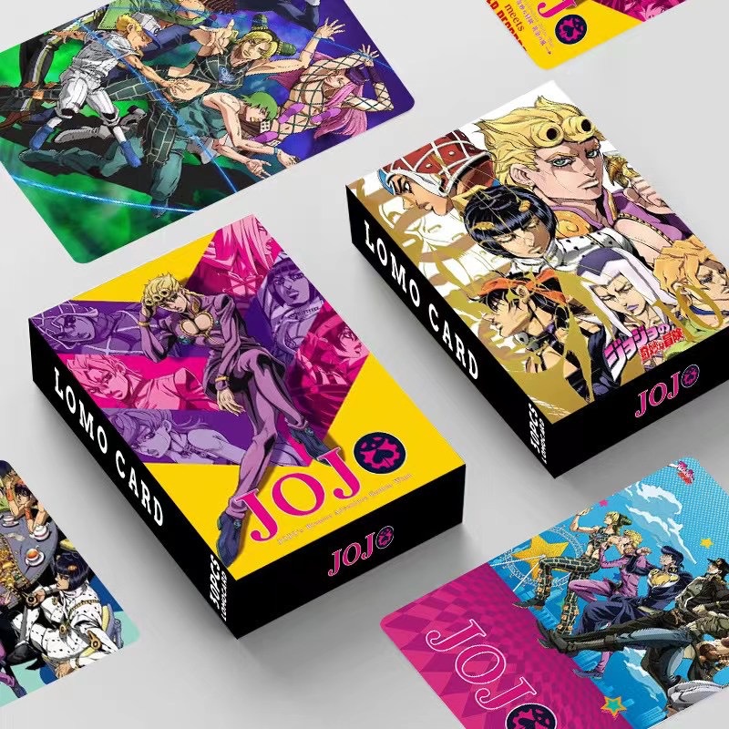 JoJo's Bizarre Adventure Photocard Lomo Card Double-sided Color Printing