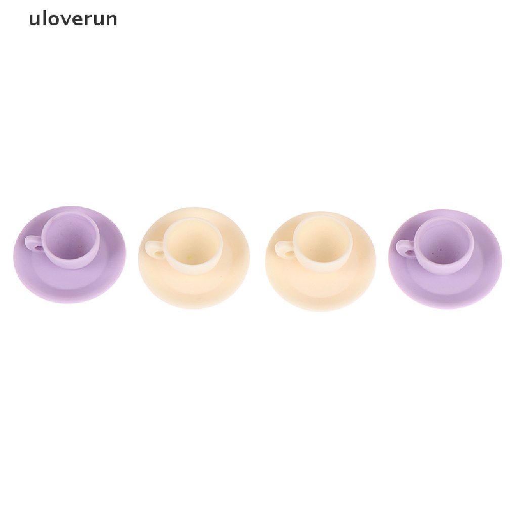 Set 2 Ly Cà Phê Mini Xinh Xắn Cho Nhà Búp Bê