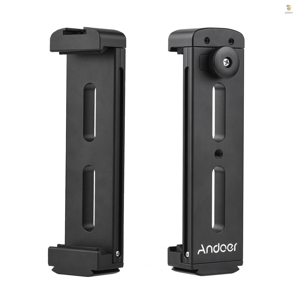 Giá Đỡ Máy Tính Bảng Andoer Bằng Kim Loại 1 / 4 Inch 13.5-25.5cm / 5.3-10in Có Thể Điều Chỉnh Tiện Dụng