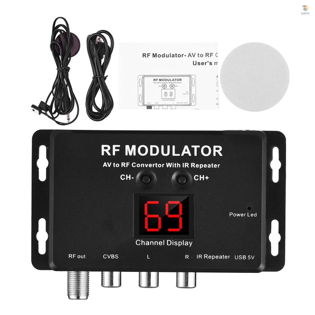 Mô Đun Phát Tín Hiệu AV Sang RF M60IR RF Chuyên Dụng