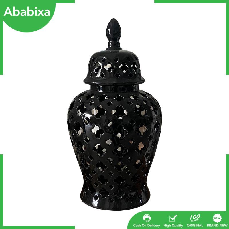 Lọ Gốm Đựng Gừng / Hoa Có Nắp Đậy Trang Trí Nhà Cửa / Phòng Khách