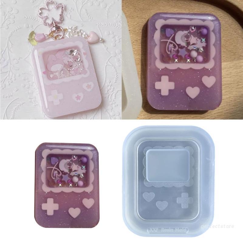 Khuôn Silicone Tạo Hình Làm Móc Khóa Bằng Nhựa Epoxy