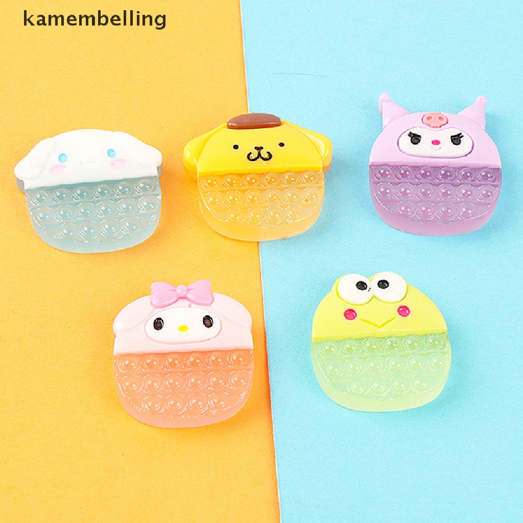 Nhãn Dán Trang Trí Tủ Lạnh / Ốp Điện Thoại Họa Tiết Chú Chó Hoạt Hình Màu Dạ Quang Diy