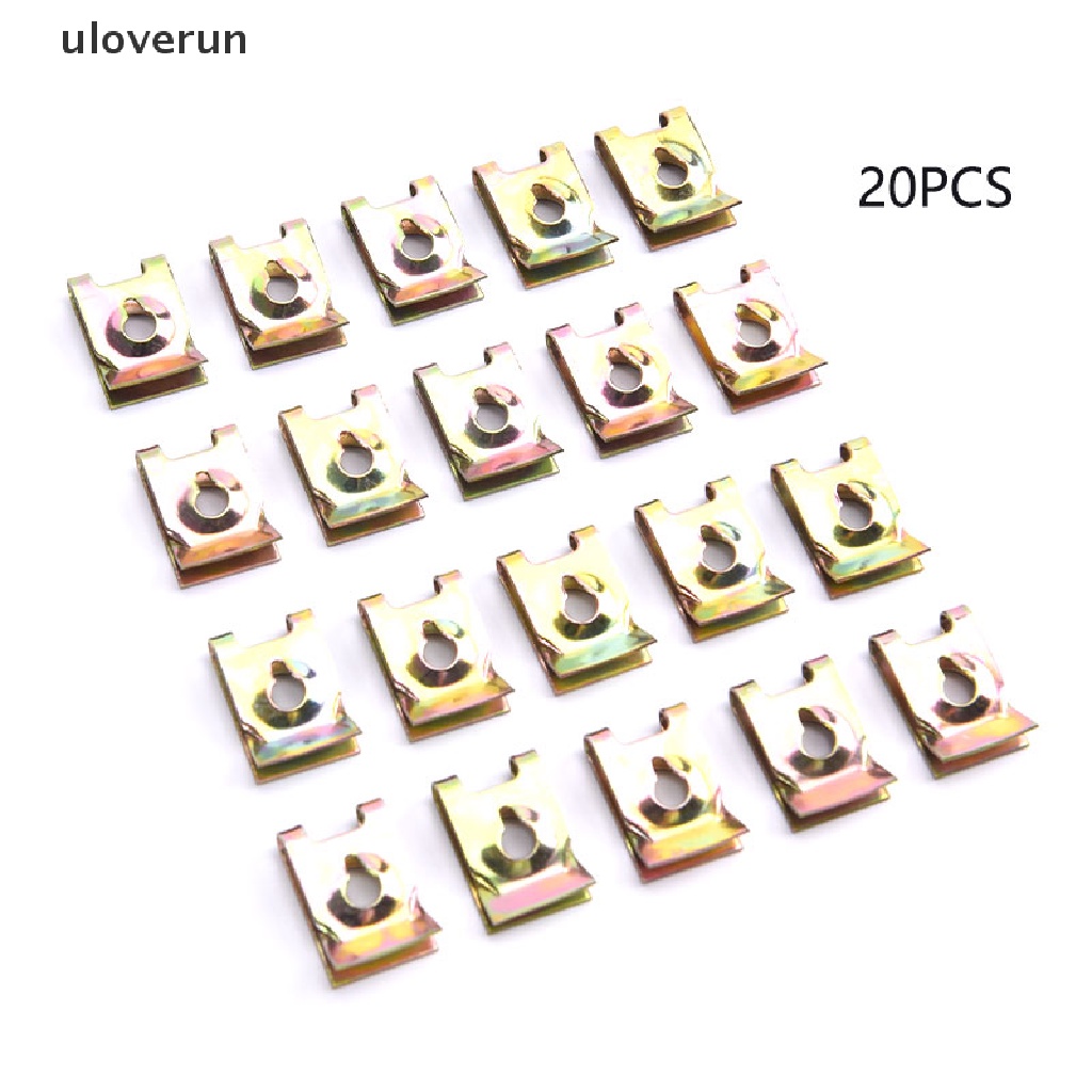 Set 20 Đinh Ốc Chữ U Cho Động Cơ Xe Hơi Tiện Dụng