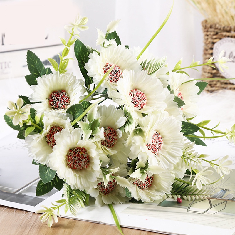 1 Bó Hoa Hướng Dương Giả Để Trang Trí