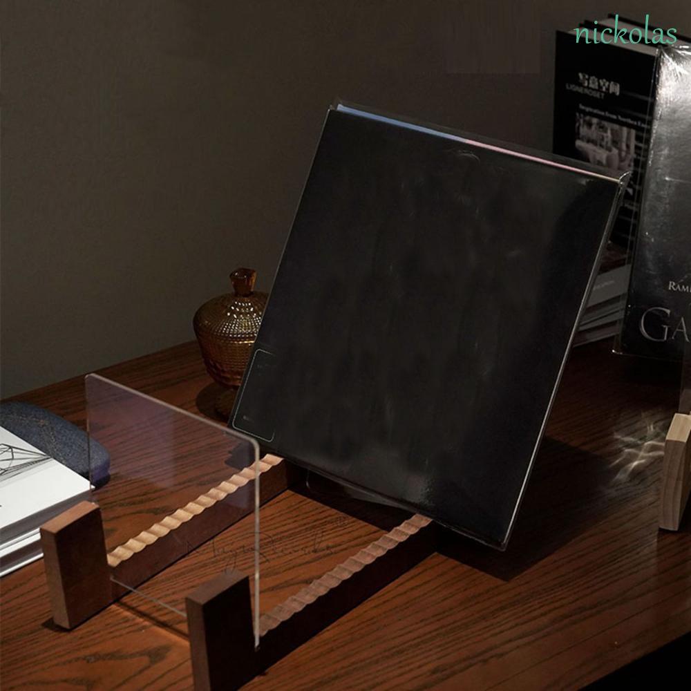 Giá Đỡ Trưng Bày Đĩa Nhạc Bằng Gỗ Đa Năng Tiện Dụng