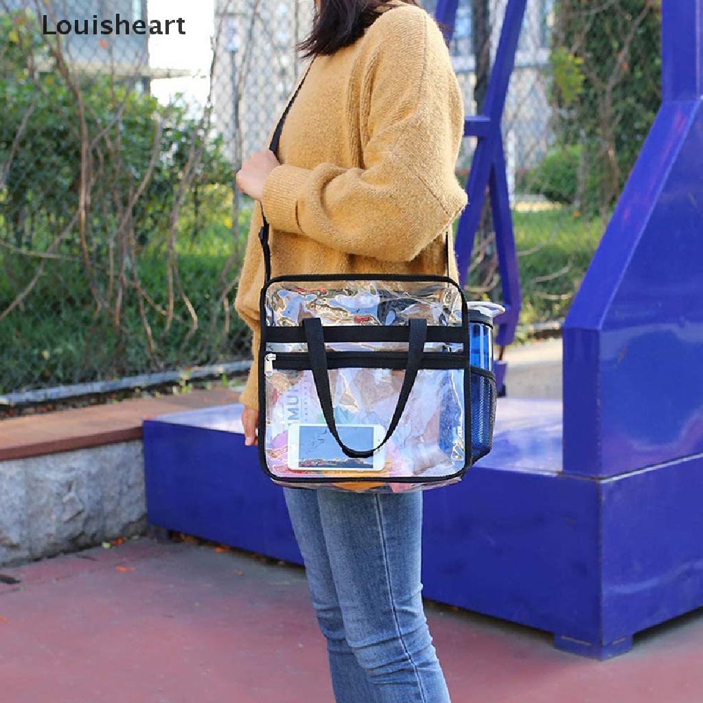 Túi Xách Du Lịch Bằng PVC Trong Suốt Thương Hiệu Louisheart TFG