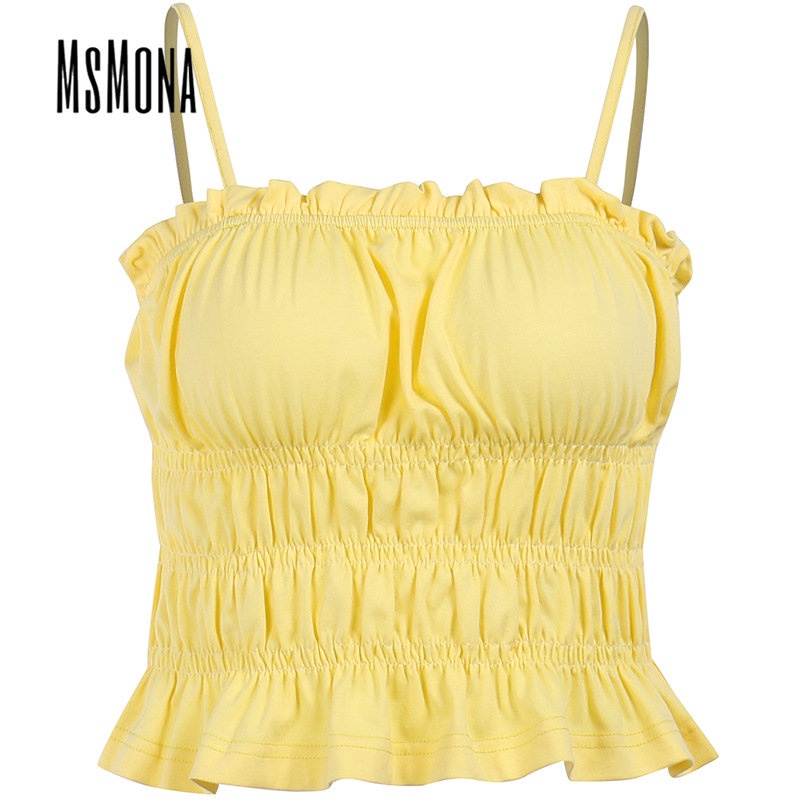 Áo Tank Top Hai Dây Màu Trơn Dáng Ôm Thời Trang 2023 Cho Nữ