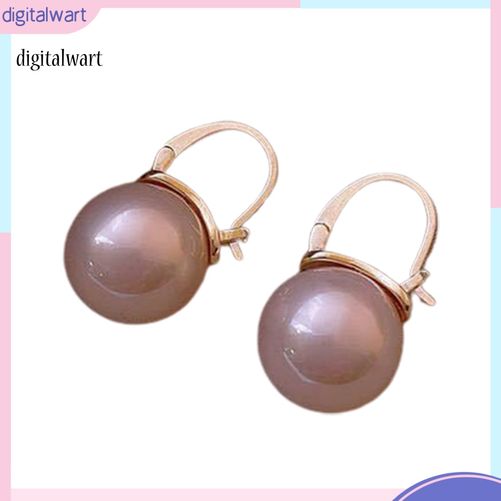 Kỹ Thuật Số| 1 Đôi Bông Tai Đính Ngọc Trai Giả Tinh Tế Bắt Mắt Thích Hợp Cho Hoạt Động Ngoài Trời