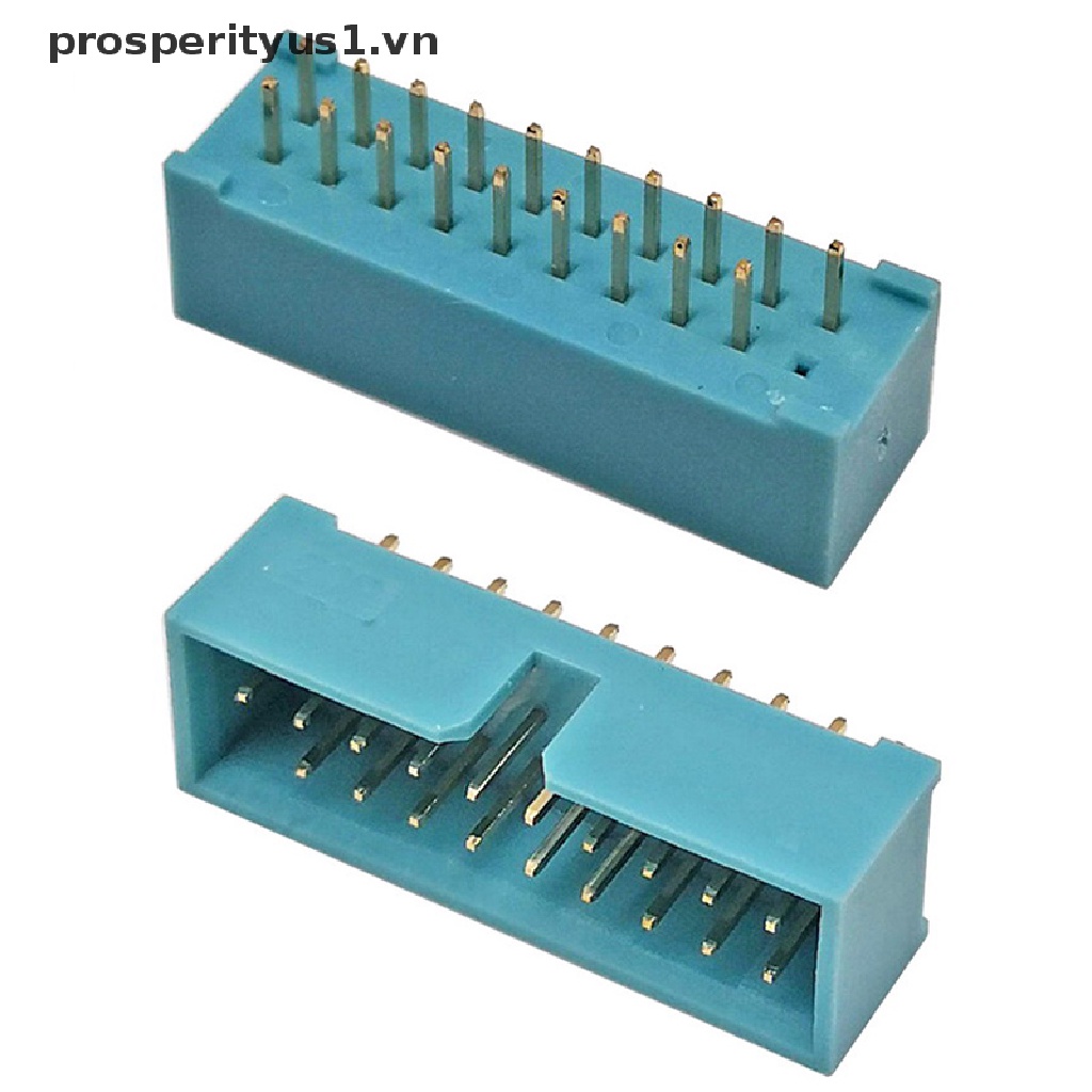 1 Đầu Nối Bo Mạch Chủ Cổng USB 3.0 19Pin 180 Độ Chuyên Nghiệp