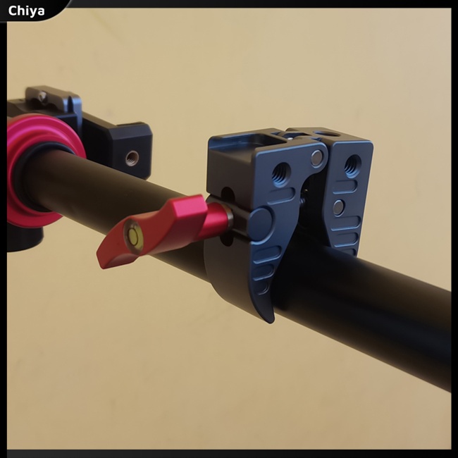 Kẹp Chữ C 10-55mm Có Lỗ 1 / 4 &quot;Chịu Lực Tốt Dùng Cho Giá Đỡ Đèn Sân Khấu Chụp Ảnh