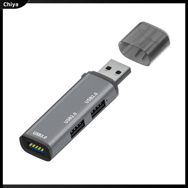 Bộ Chia Cổng Usb 3.0 3 Trong 1 Chuyên Dụng Cho Máy Tính Notebook