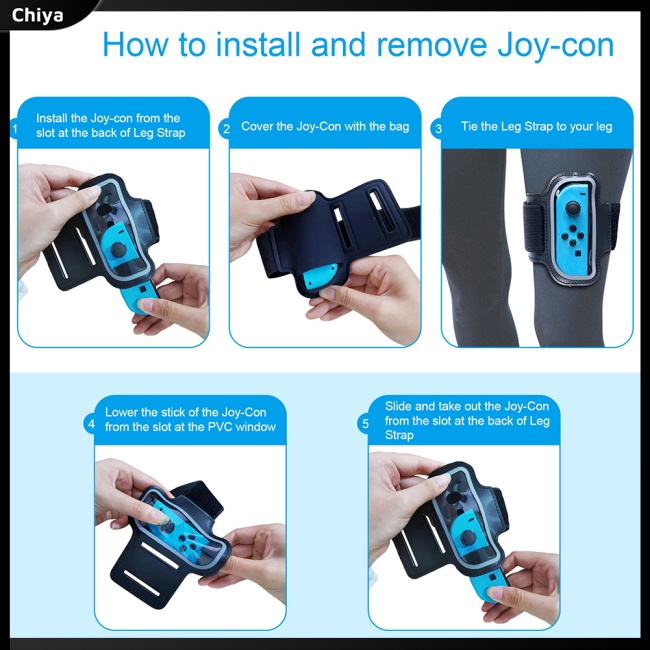 Bộ 2 Dây Đeo Tay Co Giãn Điều Chỉnh Được Cho Tay Cầm Chơi Game Switch Joy-con