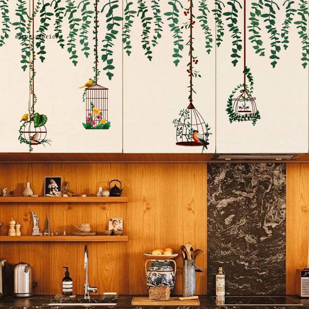 Set 4 Tấm Giấy Dán Tường Tự Dính Họa Tiết Hoạt Hình Trang Trí Nhà Cửa DIY