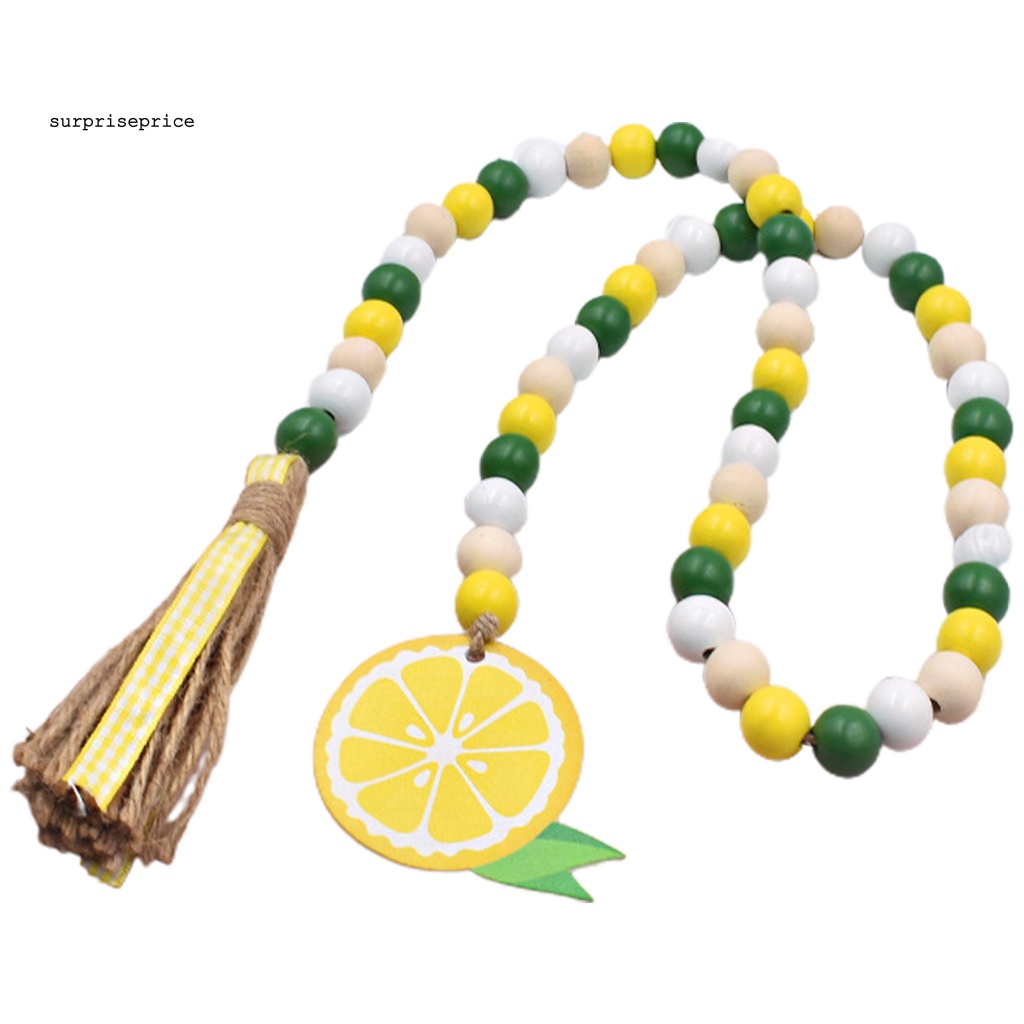 Vòng Hoa Hạt Gỗ Tua Rua Xếp Tầng Di Động Mùa Hè Cho Phòng Ngủ / SPA