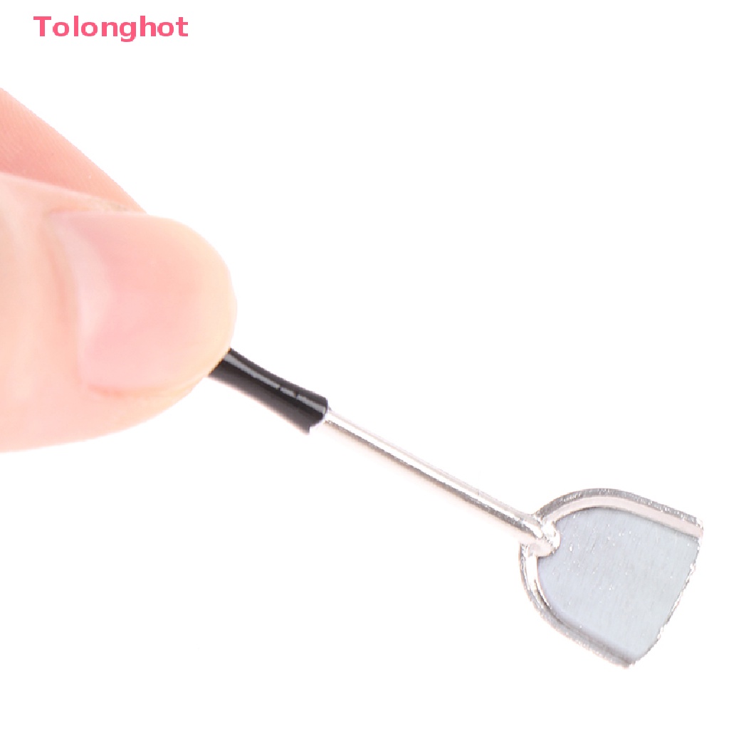 Xẻng Mini Tỉ Lệ 1 / 12 Dùng Trang Trí Nhà Búp Bê