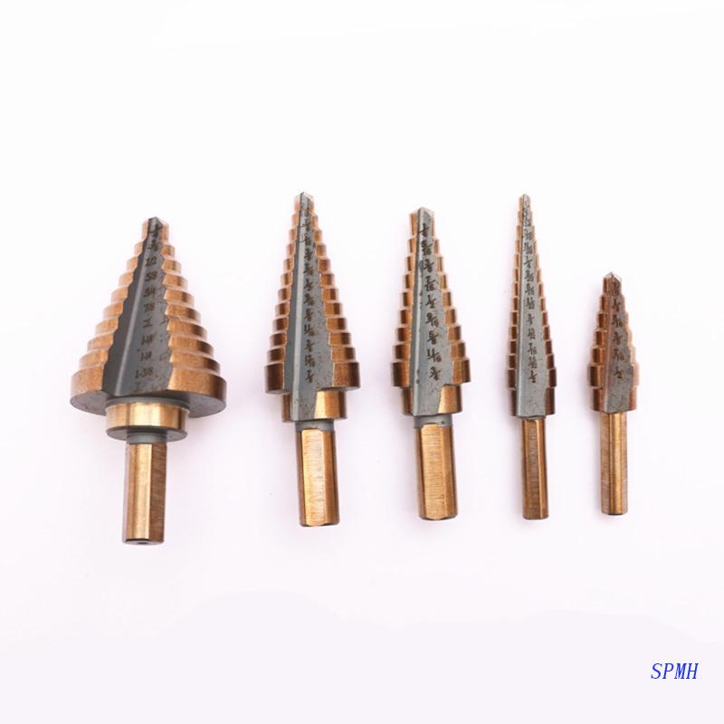 Mũi Khoan Tam Giác Bằng Titan Chất Lượng Cao Cho Nhựa / Kim Loại Nhôm Nhiều Lỗ