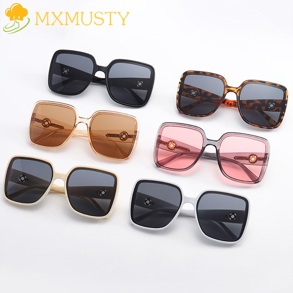 Kính Mát Gọng Vuông Chống Bức Xạ Chống Bức Xạ Phong Cách Hàn Quốc Cho Nam Và Nữ