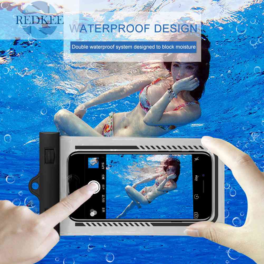 Túi Đựng Điện Thoại TPU Chống Nước Cảm Ứng Chạm Cho Hoạt Động Thể Thao Ngoài Trời