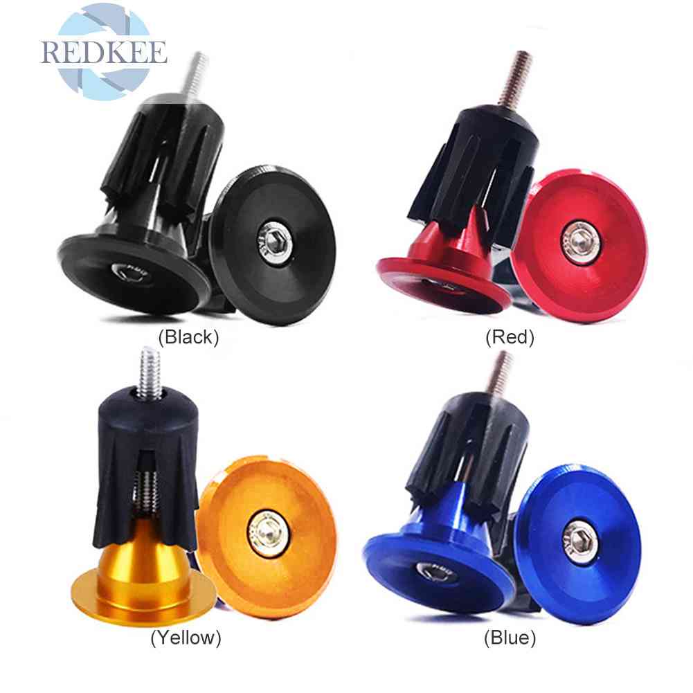 Bộ 2 Nút Gắn Tay Cầm Xe Đạp Leo Núi Bằng Nhôm