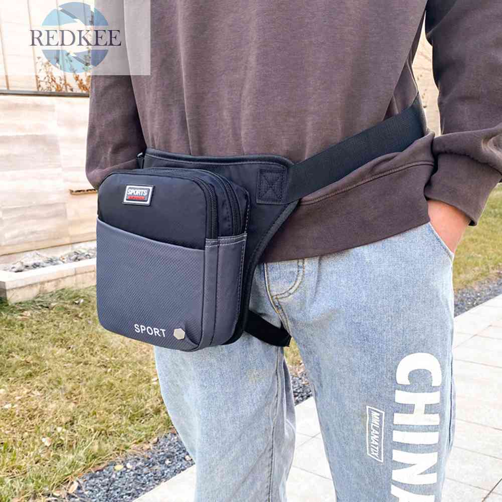 Túi Đeo Chân Bằng Vải Oxford Có Khóa Điều Chỉnh Được Dành Cho Nam