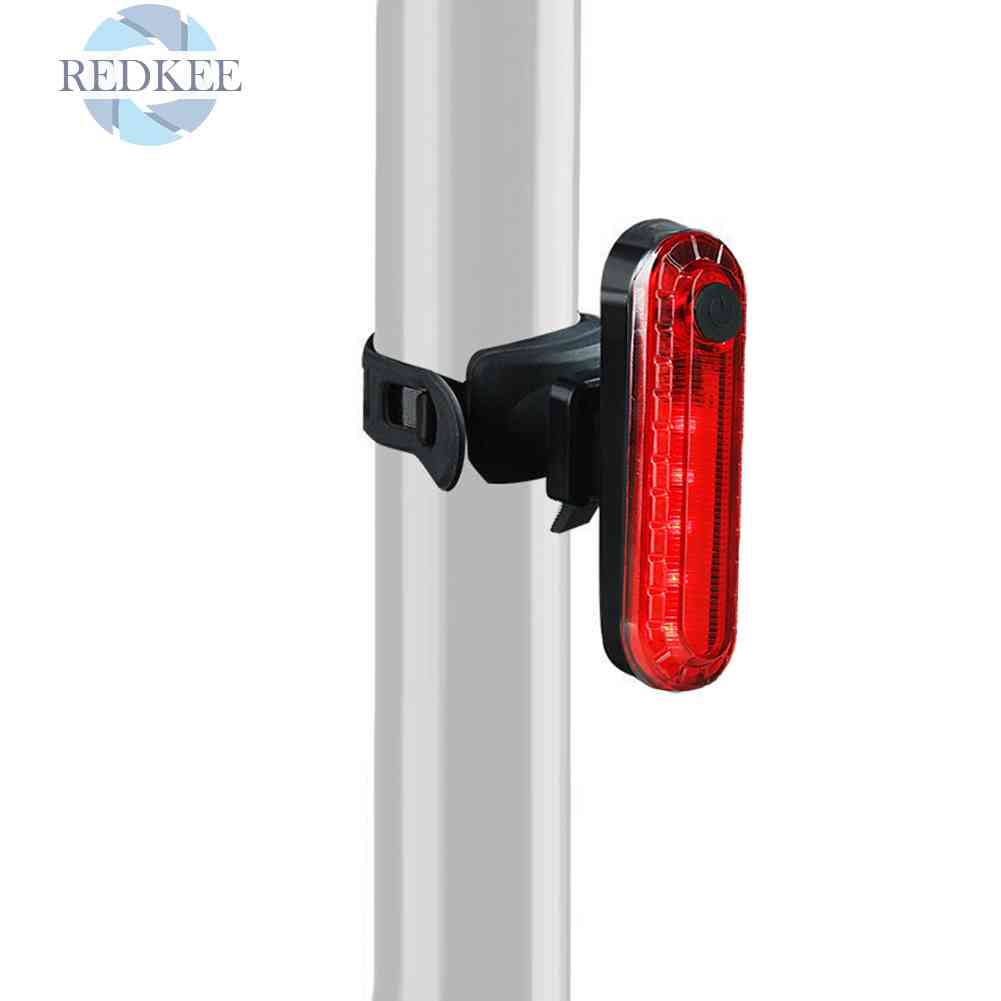 Đèn Chiếu Hậu 4 Chế Độ Chống Nước IPX5 Cho Xe Đạp