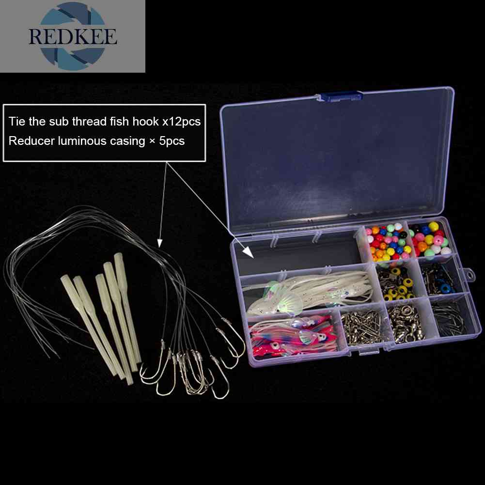 Set 226 Phụ Kiện Câu Cá Mềm Chuyên Dụng