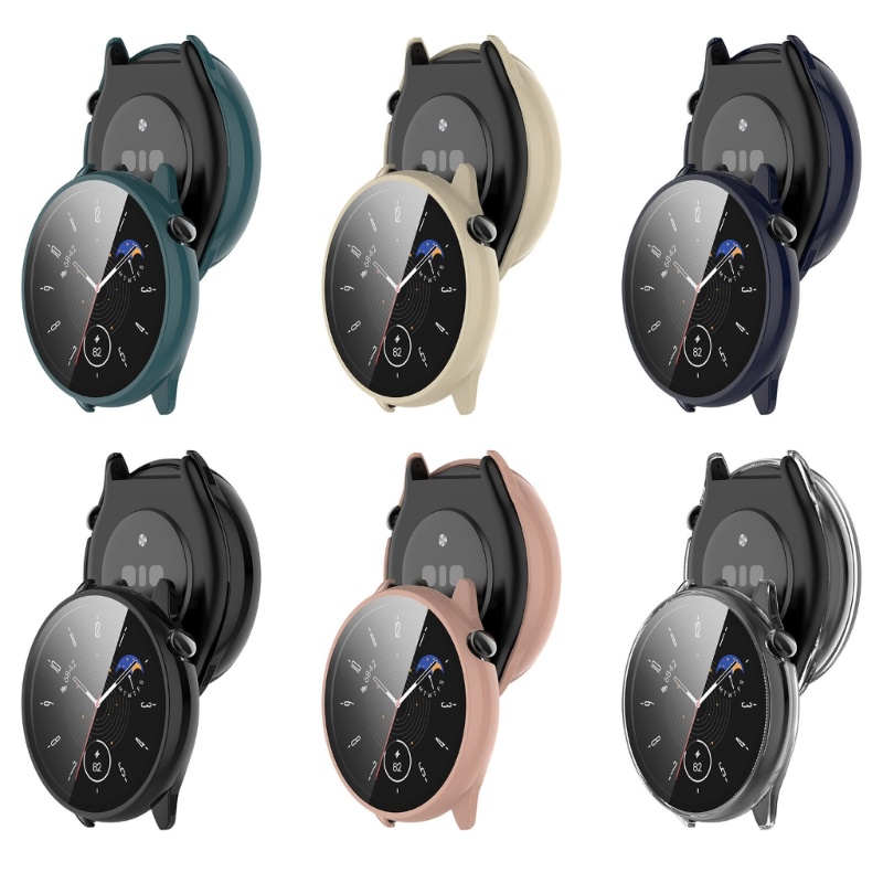 Kính Cường Lực Bảo Vệ Màn Hình Đồng Hồ Thông Minh GTR Mini + Ốp Bảo Vệ Toàn Diện