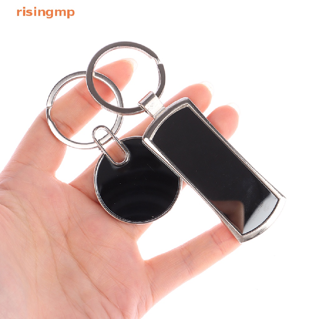 [risingmp] Giá Đỡ Chìa Khóa Thẻ Bằng Kim Loại Trơn Có Thể o o Quà Tặng Xe Hơi