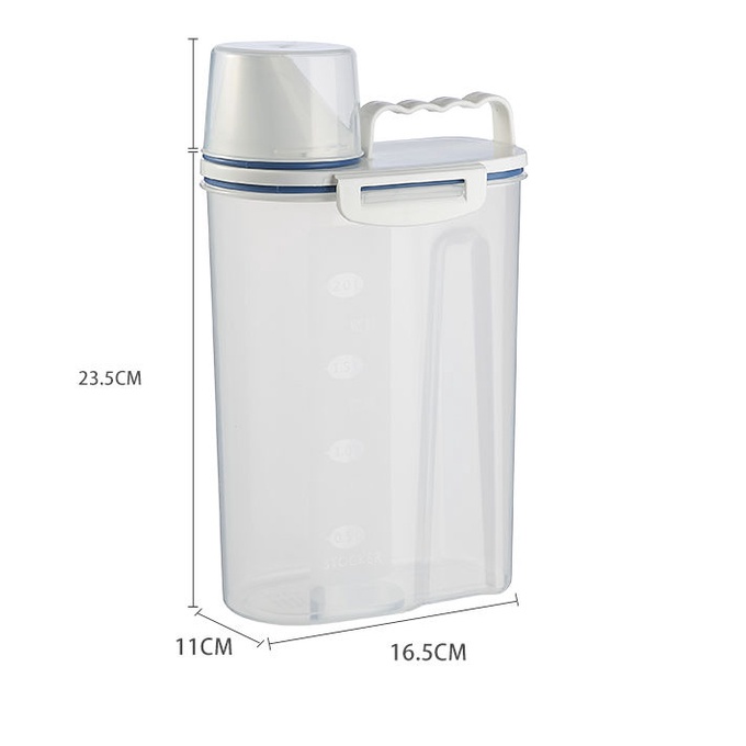 Thùng Đựng Gạo 10kg / 16kg / 1.25kg Chống Ẩm / Côn Trùng Đa Năng