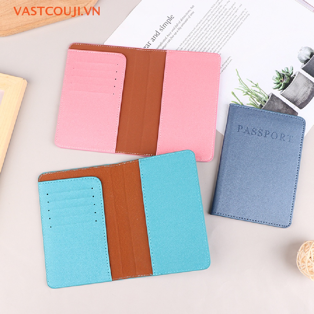 Bao Da PU Đựng Hộ Chiếu Kích Thước Tiêu Chuẩn VASTJI