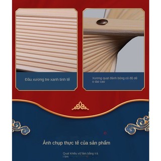 Dmo-Quạt Lụa Dài Màu Gradient Dùng Biểu Diễn Múa Cổ Điển