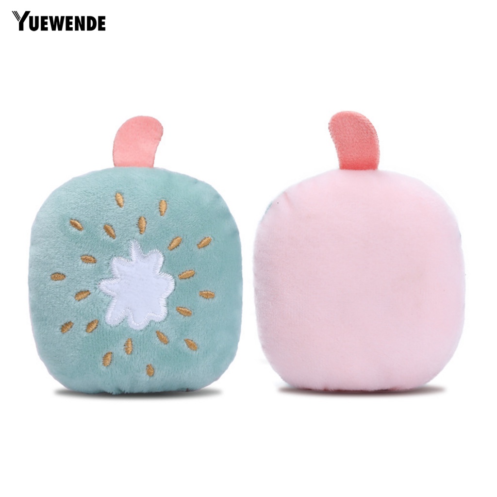 Búp Bê Nhồi Bông Hình Trái Cây Phát Ra Âm Thanh Vui Nhộn Cho Thú Cưng