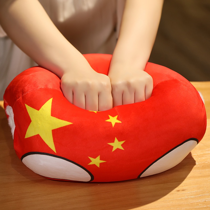 Aixini Đồ Chơi Búp Bê Nhồi Bông Hình Quốc Kỳ Nước Ý 30cm