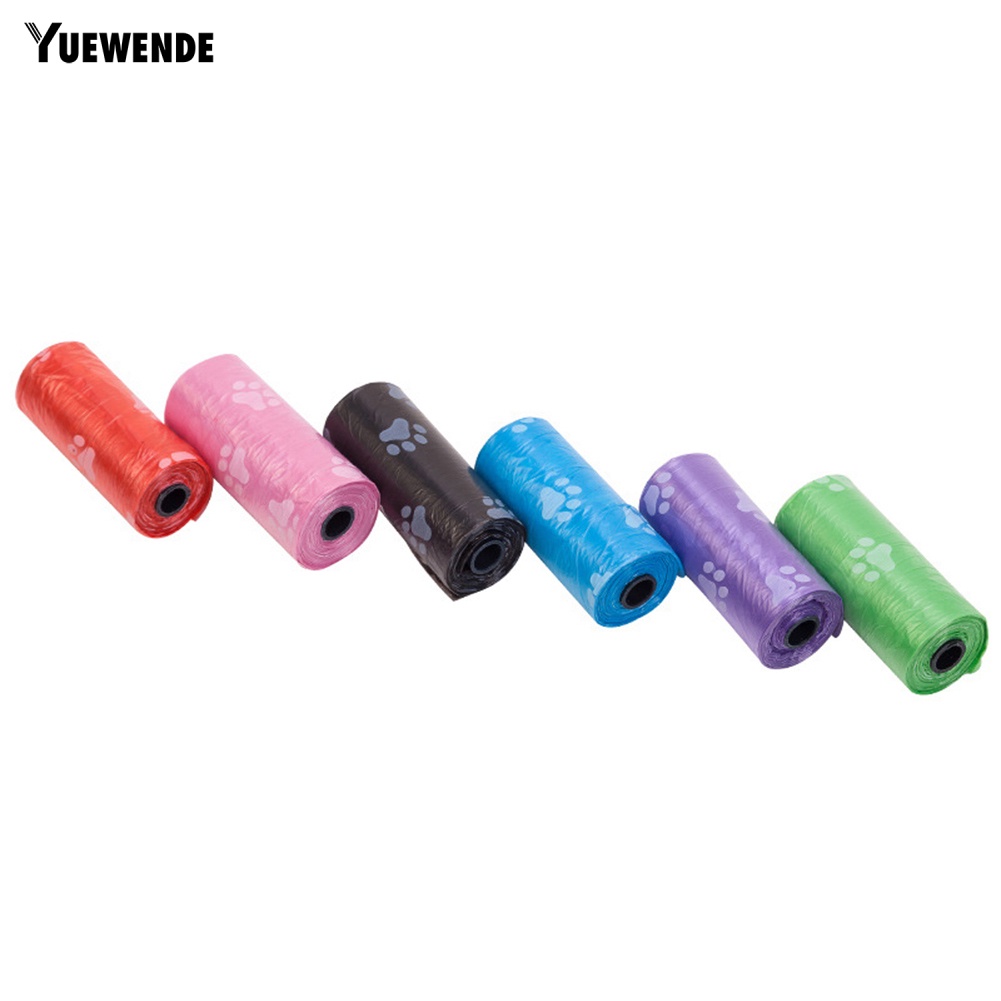 Set 2 / 30 Túi Đựng Chất Thải Hình Dấu Chân Cún Tiện Dụng