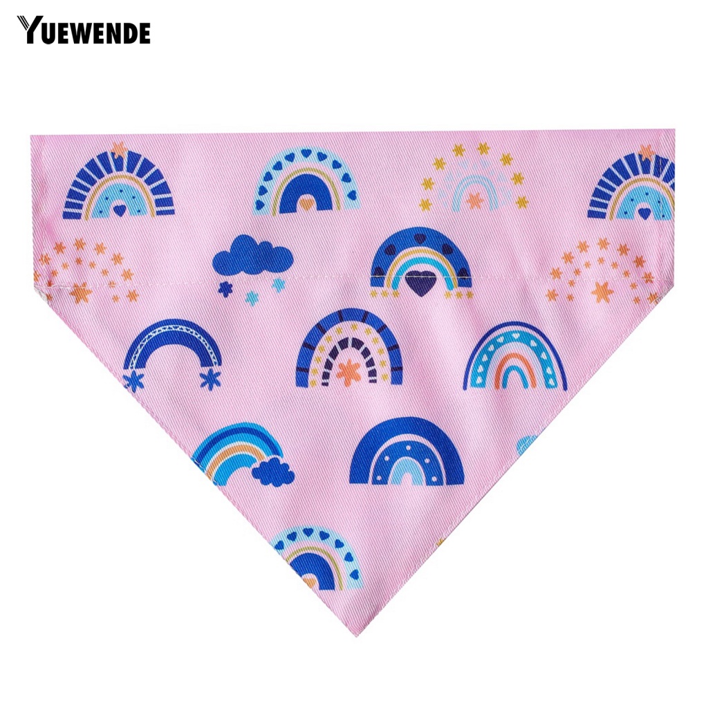 Ye.b Vòng Cổ Yếm Mềm Mại Mùa Hè Unisex Cho Thú Cưng