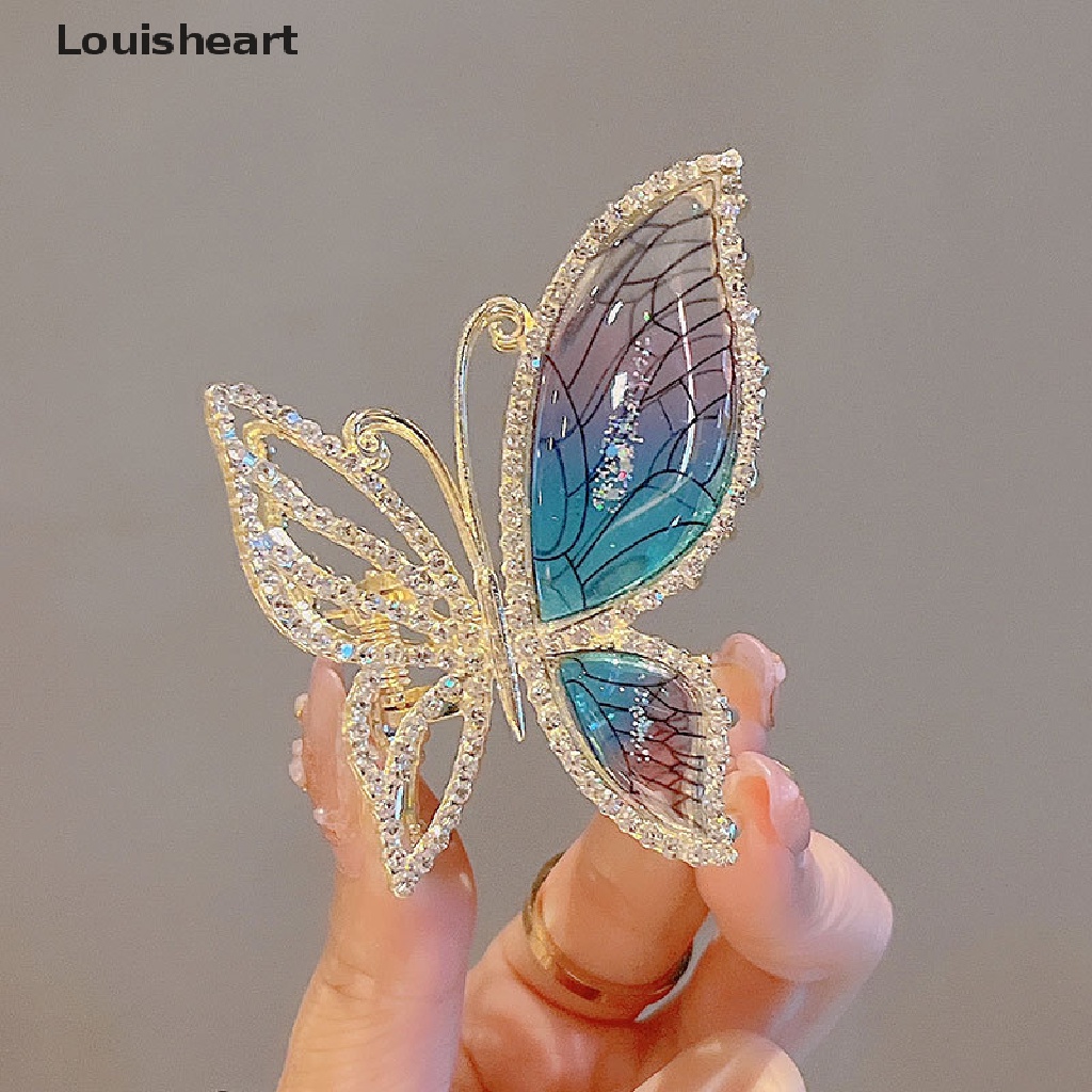 Kẹp Tóc Hình Bướm / Cá Mập Thời Trang Louisheart TFG