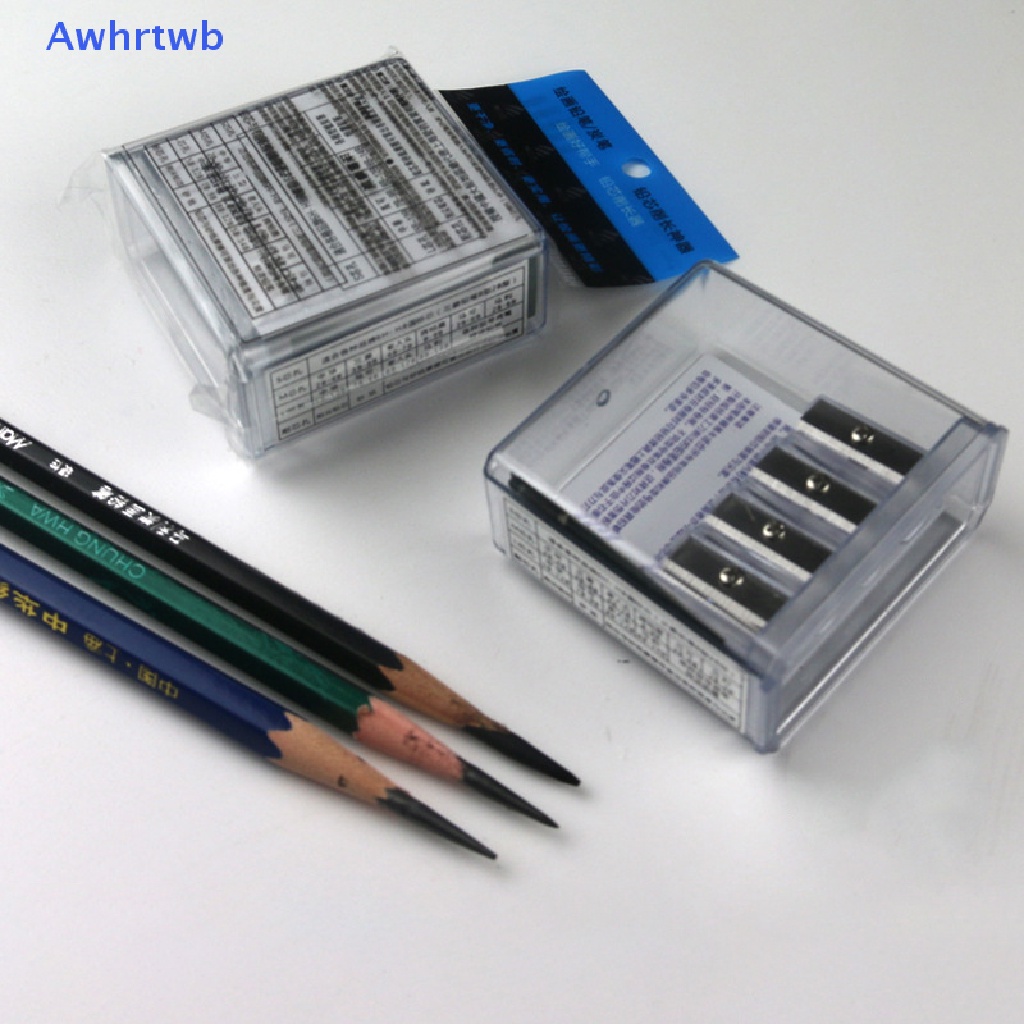 Gọt Bút Chì 4 Lỗ Và Tua Vít 4 Lưỡi Dành Cho Vẽ Phác Thảo Mới