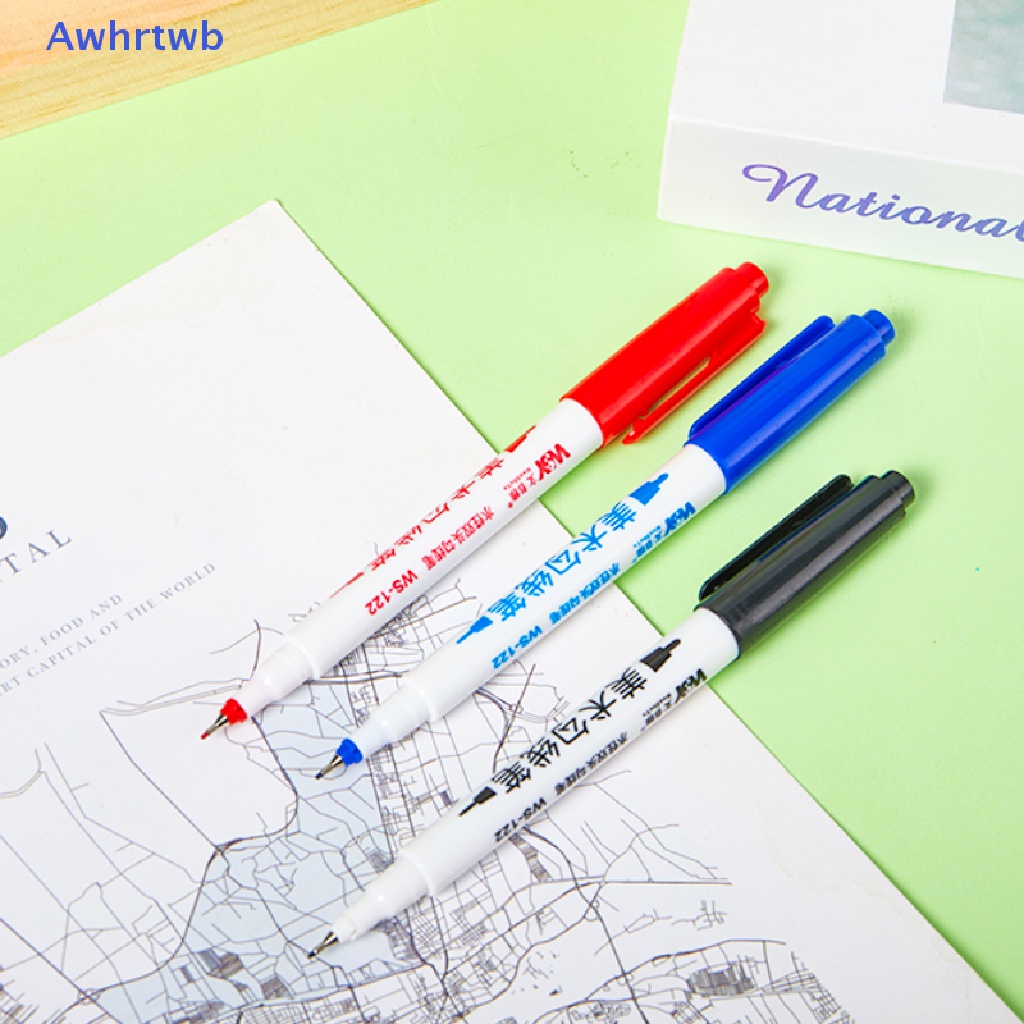 Set 10 Bút Lông Hai Đầu Chống Thấm Nước Và Dầu Mới