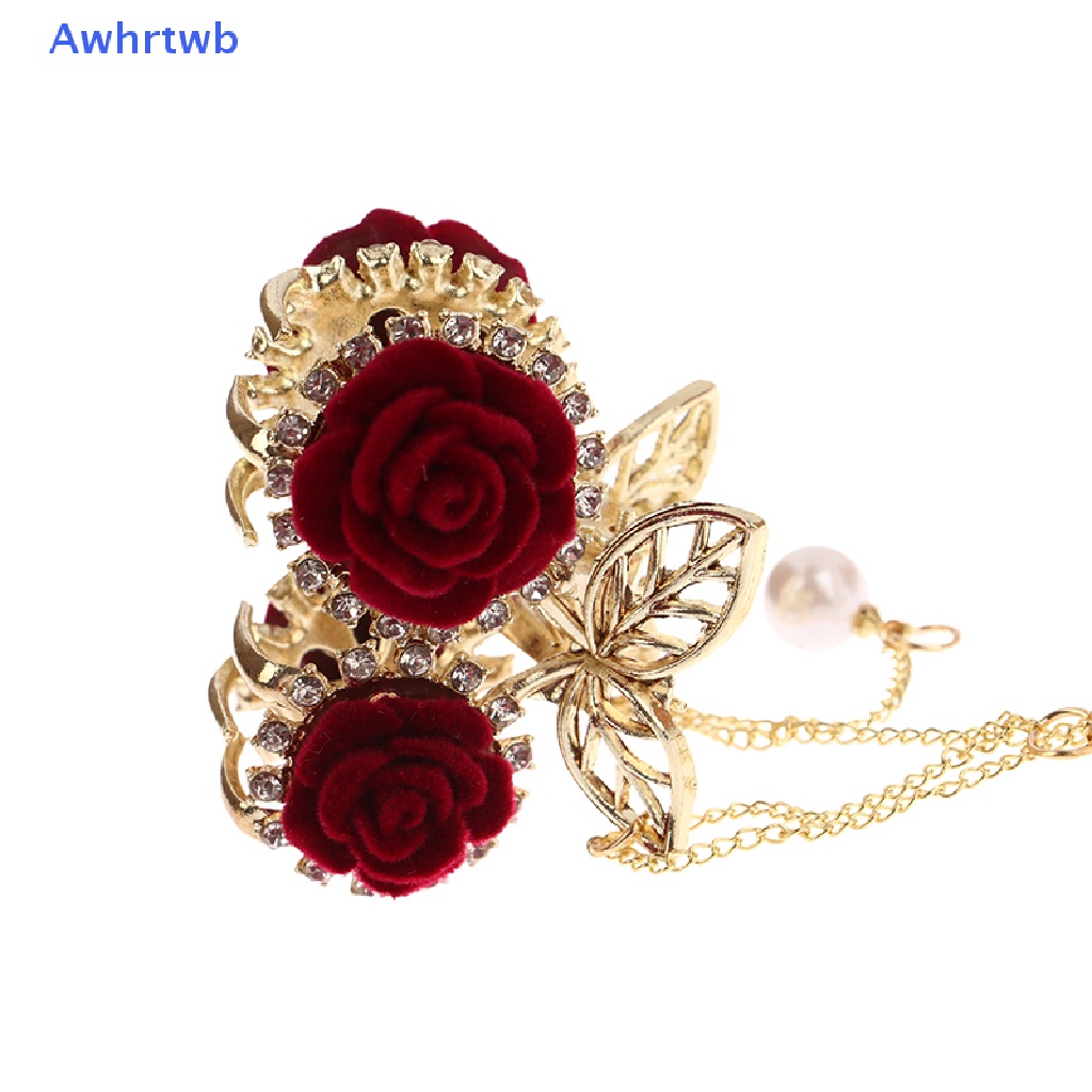 Kẹp Tóc Tua Rua Đính Ngọc Trai Phong Cách Hàn Quốc Thanh Lịch Dành Cho Nữ Mới