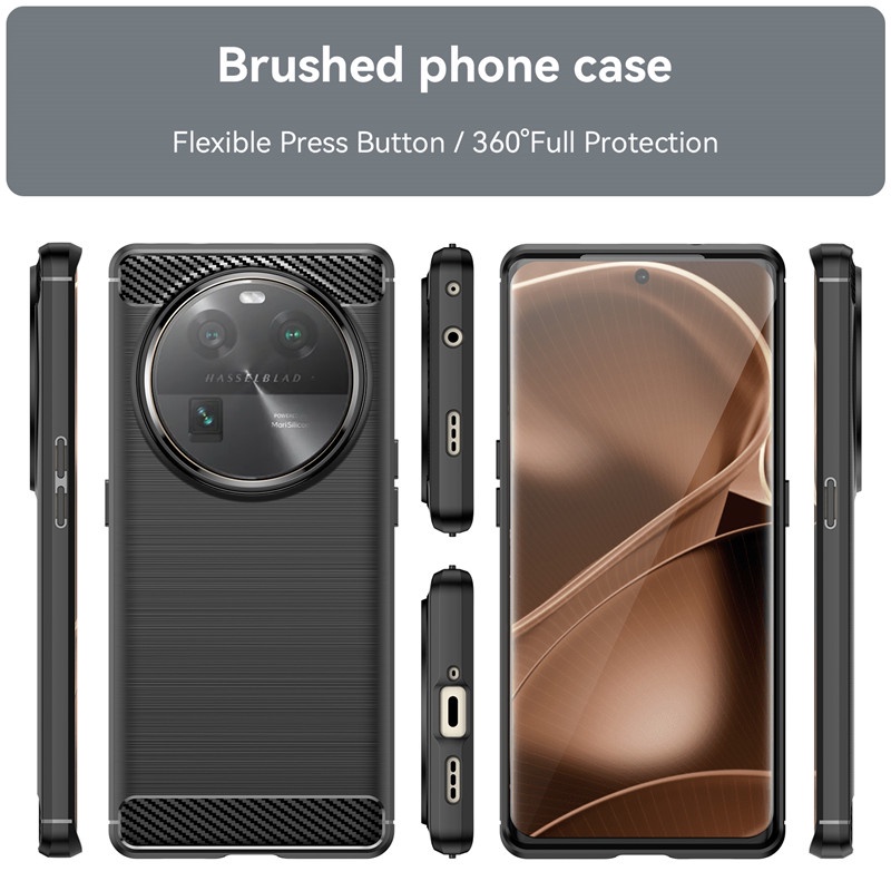 Ốp Điện Thoại Silicon Mềm Bo Viền Bảo Vệ Cho OPPO Find X6 Pro OPPO Find X6 OPPO Find X6 Pro X5 Lite