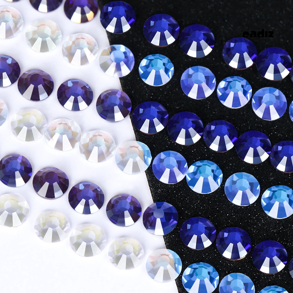 1 Túi Đá Pha Lê Trong Suốt Lấp Lánh Nhiều Kích Cỡ Trang Trí Móng Tay DIY