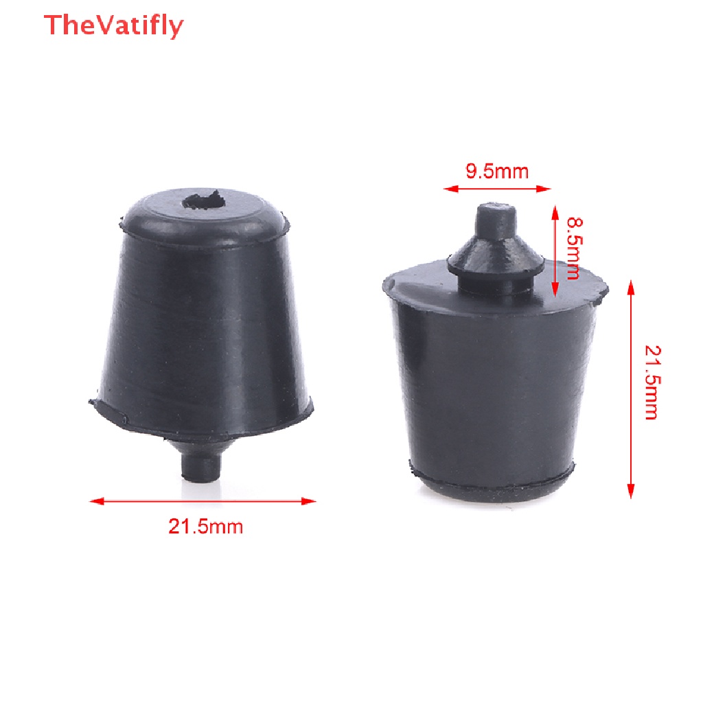 Set 2 Khối Cao Su Chặn Cửa Trước / Sau Chống Sốc Cho Xe Hơi Ford Escape 2013-2017 Ecosport