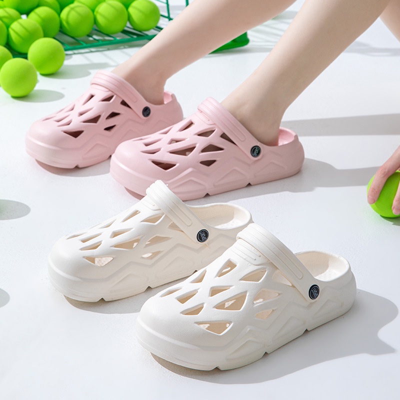 【EVEANOBQY】Dép Sandal Đế Mềm Dày Dặn Co Giãn Thời Trang Dành Cho Nữ