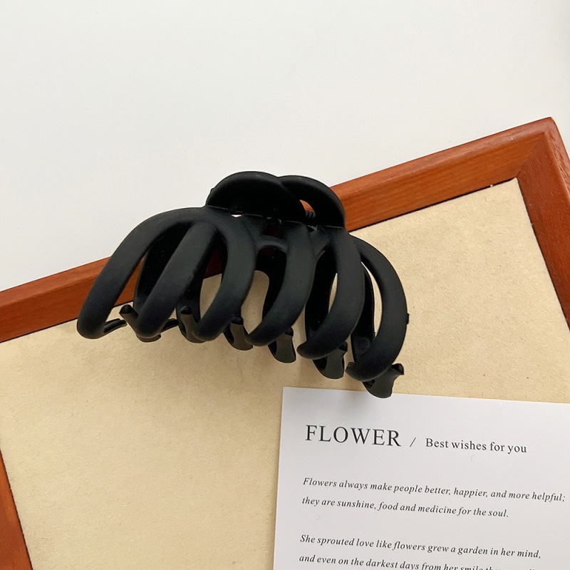 Kẹp Tóc Càng Cua Cỡ Lớn Bằng Nhựa Đơn Giản Thời Trang Cho Nữ