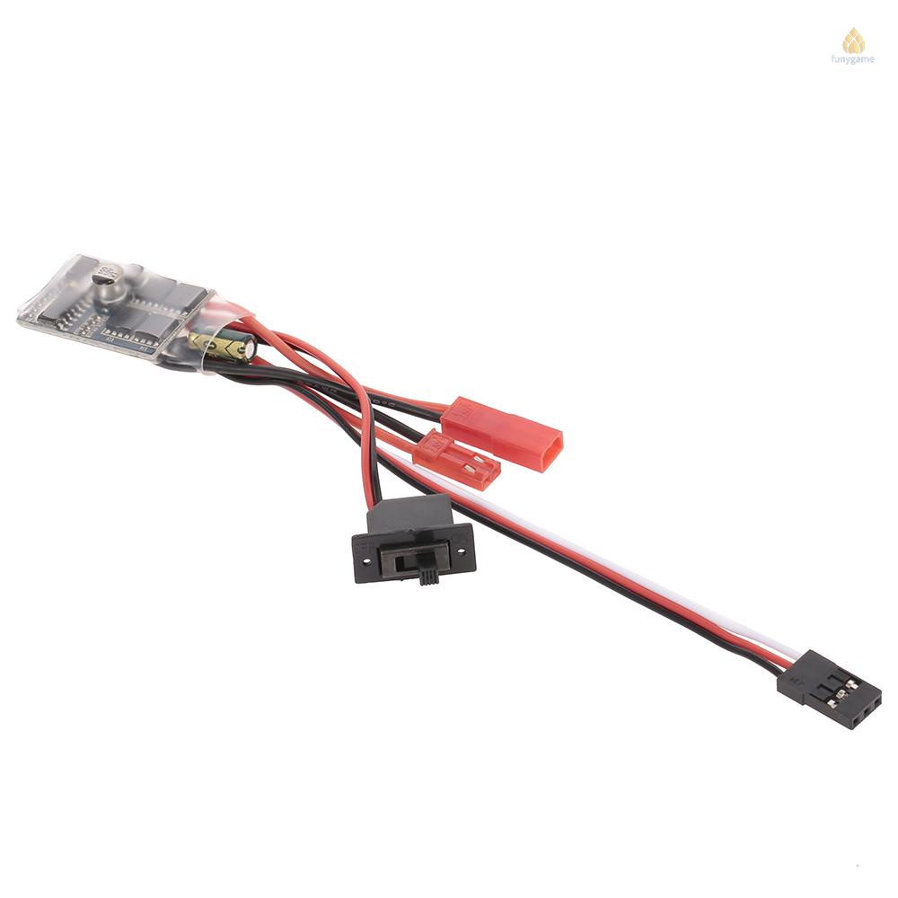 Bộ Điều Khiển Tốc Độ Điện ESC 30A Cho Xe Tải Điều Khiển Từ Xa WPL C14 C24 B14 B24 B16 B36