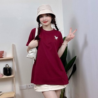 Áo phông cổ tròn cotton 3158, áo thun cotton khô 3158 cổ tròn s13