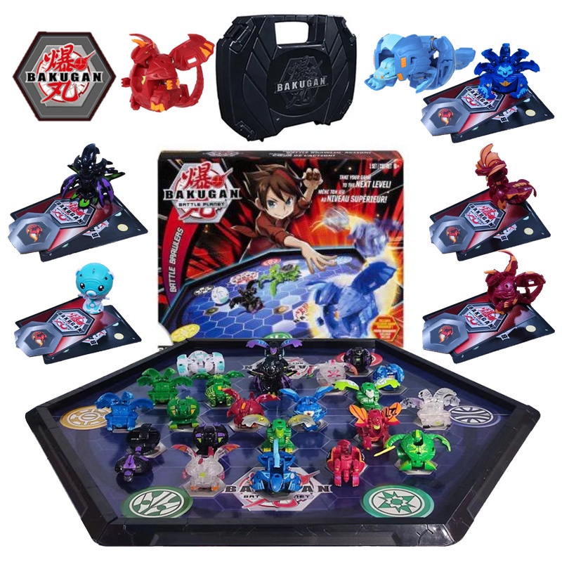 [Mới Nhất] Đồ Chơi Thẻ Bài Biến Hình Bakugan Battle Arena Stadium / Hành Tinh Bakugan Battle Brawlers B Lâu Trôi