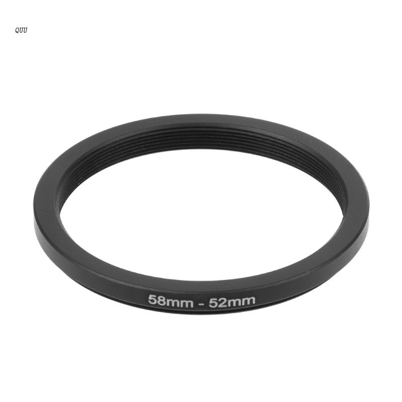 Vòng Nối Kính Lọc Máy Ảnh 58mm Đến 52mm Bằng Kim Loại Mới